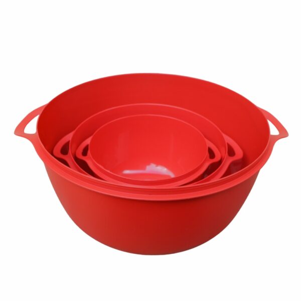 Kit 3 Potes Bowl De Plásticos Redondos Com Tampa BPA Free Para Alimentos - Image 5